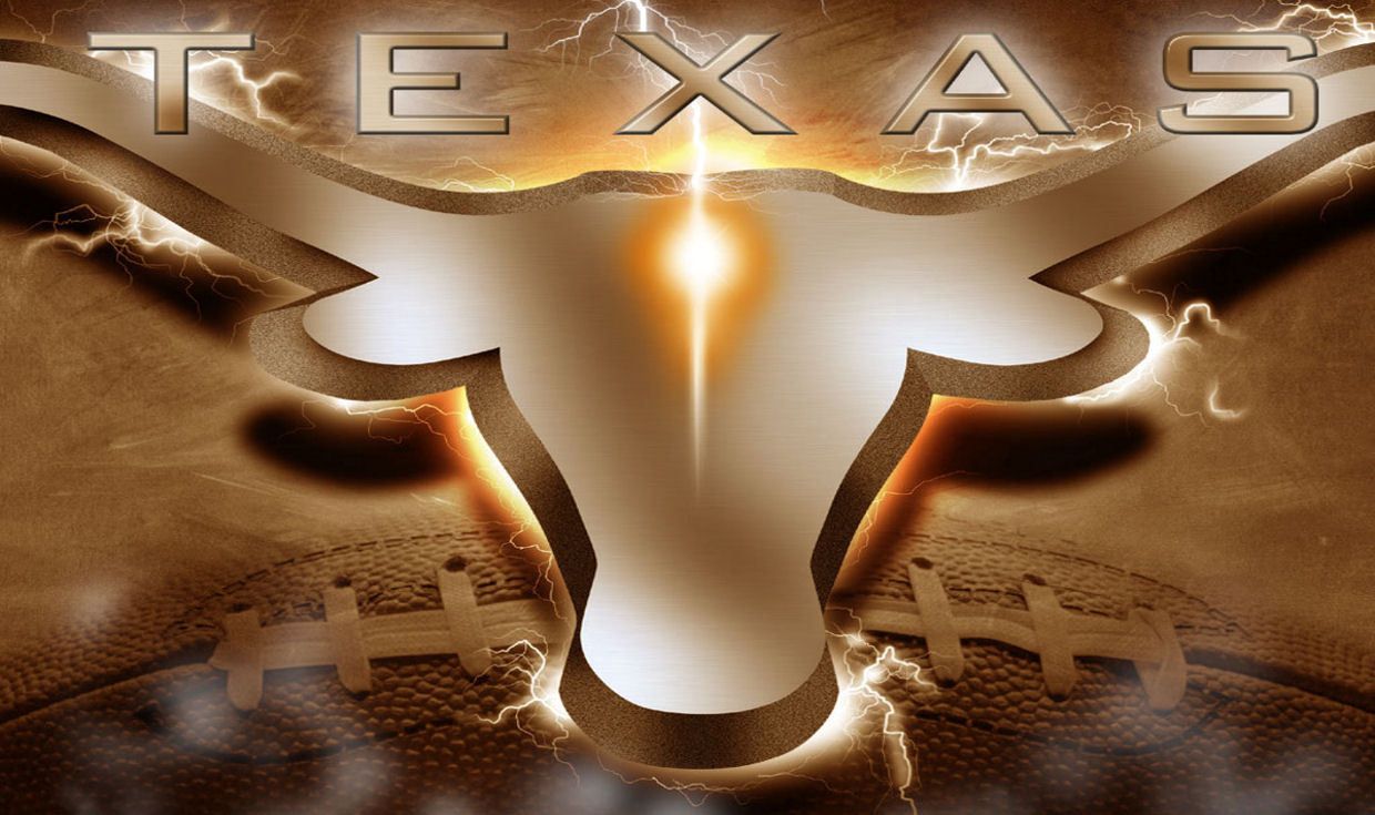 Texas Longhorns giocatore football arancione, 1920x1080 Full HD, PC Desktop