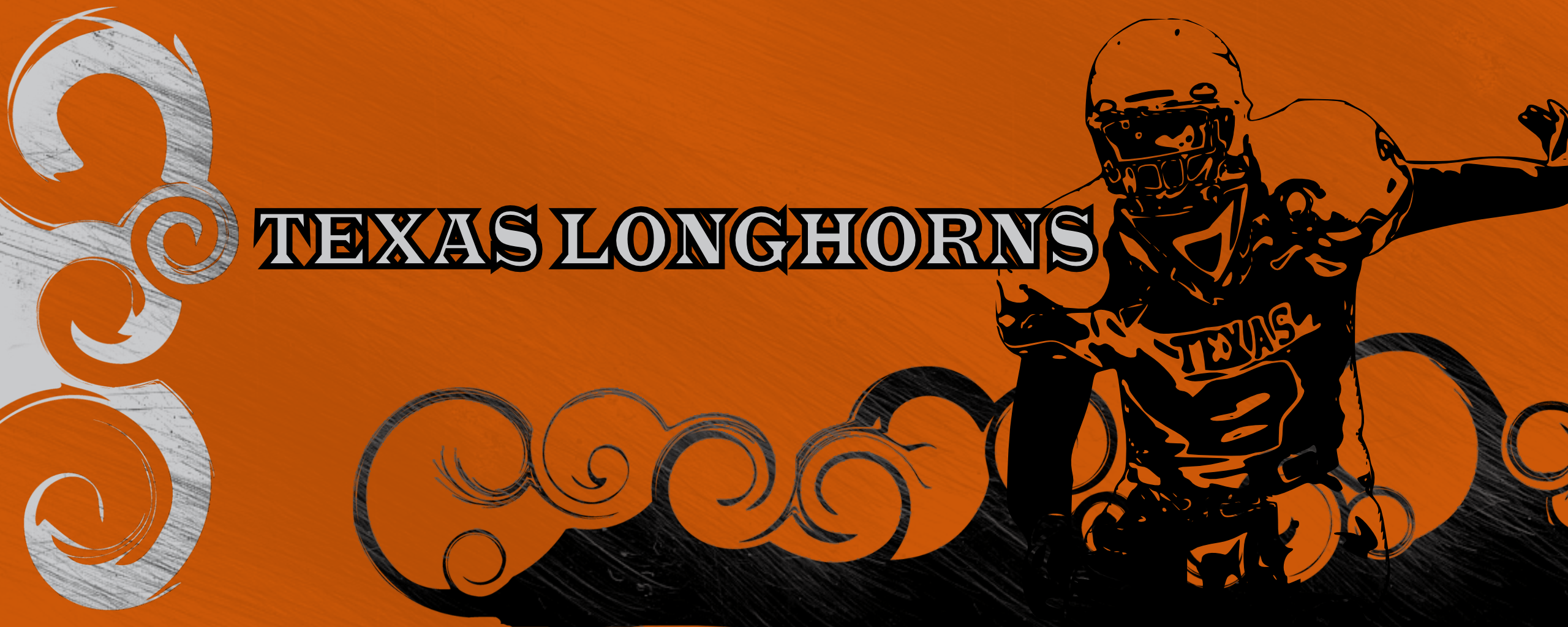 Texas Longhorns logo arancione, 2560x1024 Ultrawide, Monitor Gaming