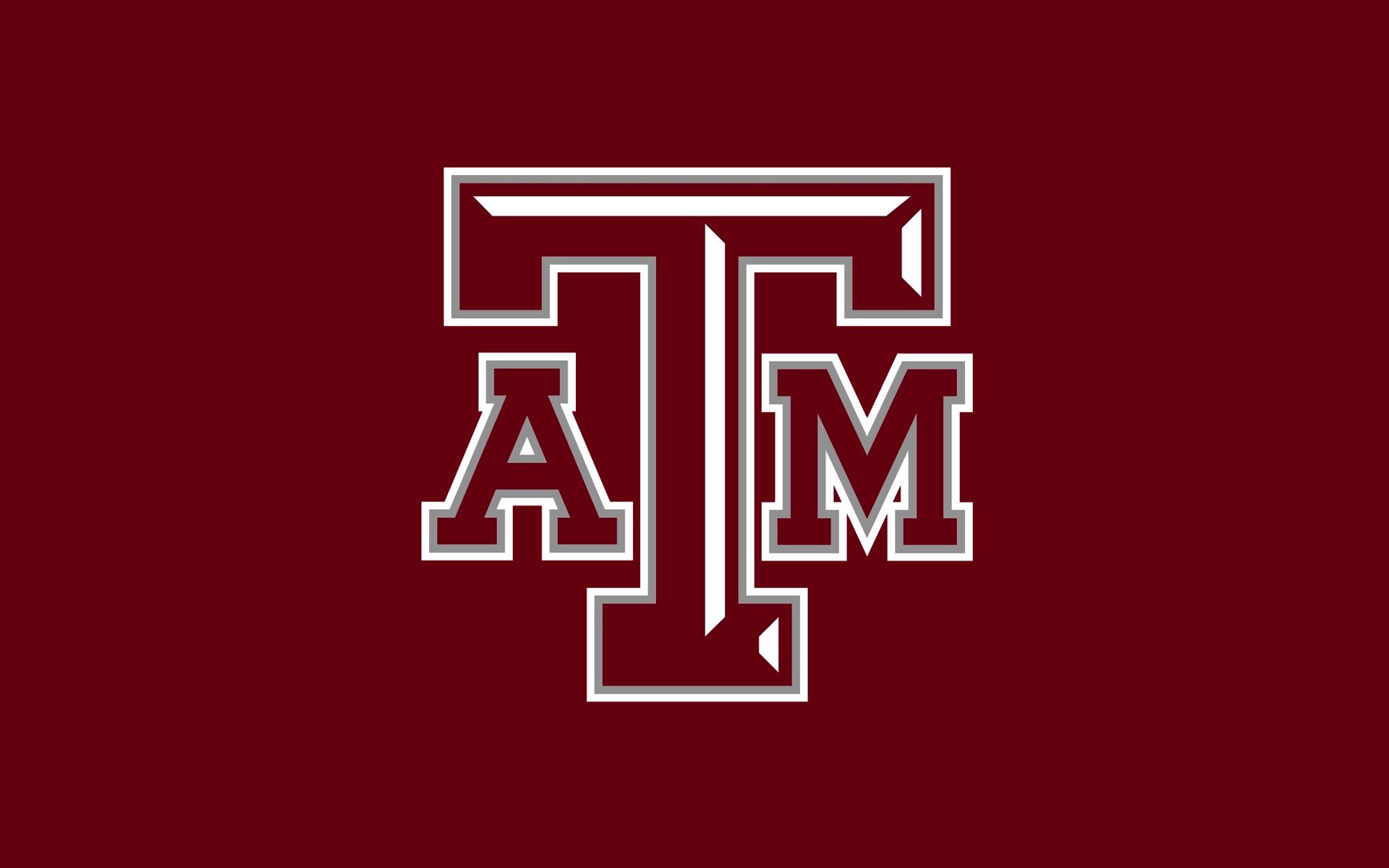 Logo Texas A&M sfondo bordeaux, 1920x1200 WUXGA, Laptop