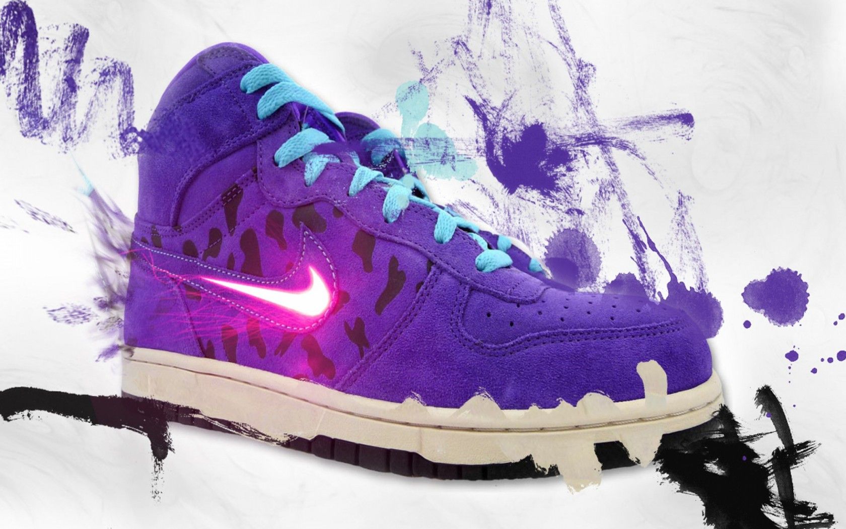 Logo Nike blu scuro, 1920x1080 Full HD, Desktop