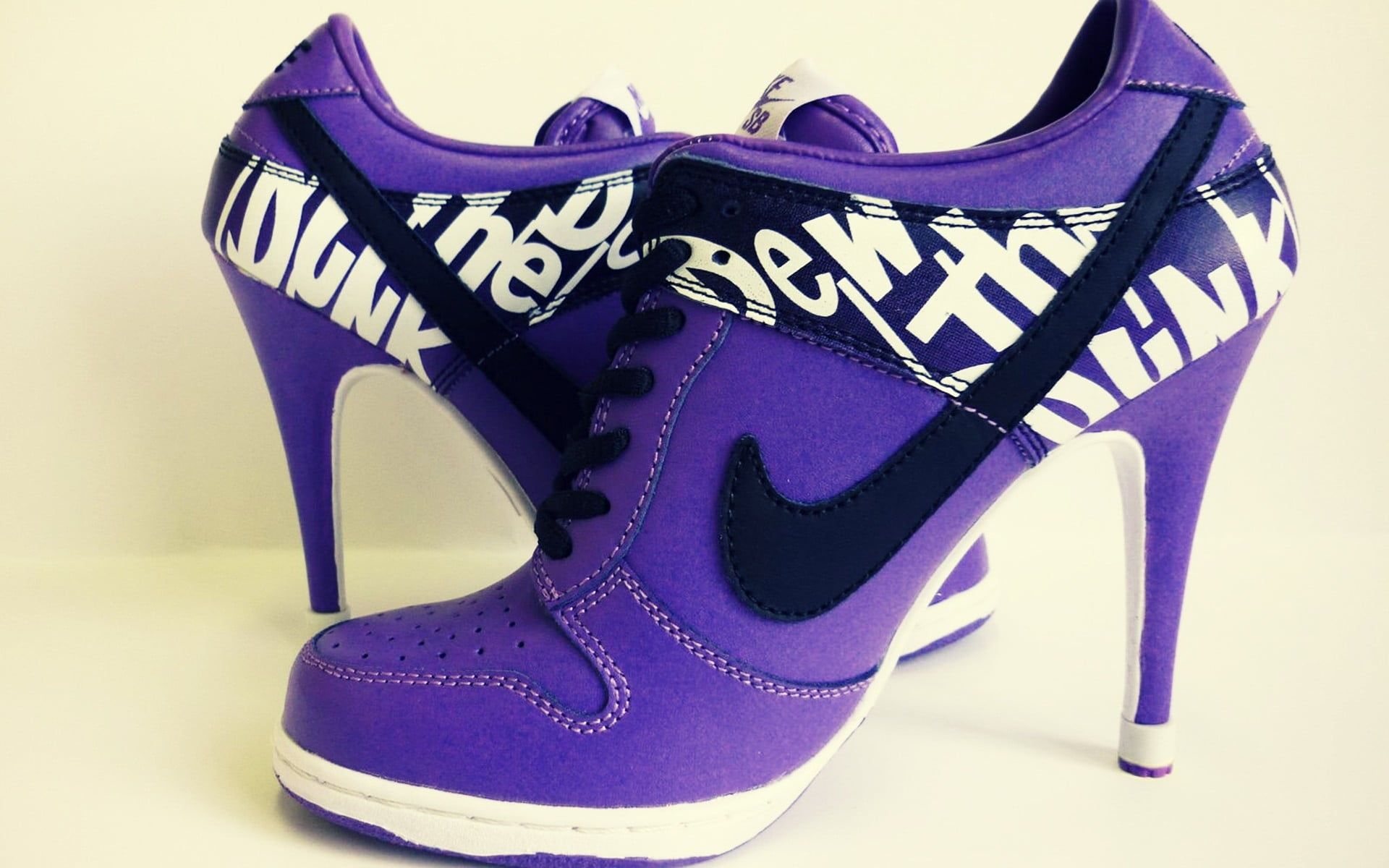 Logo Nike viola sfumato, 1280x800 720p, PC