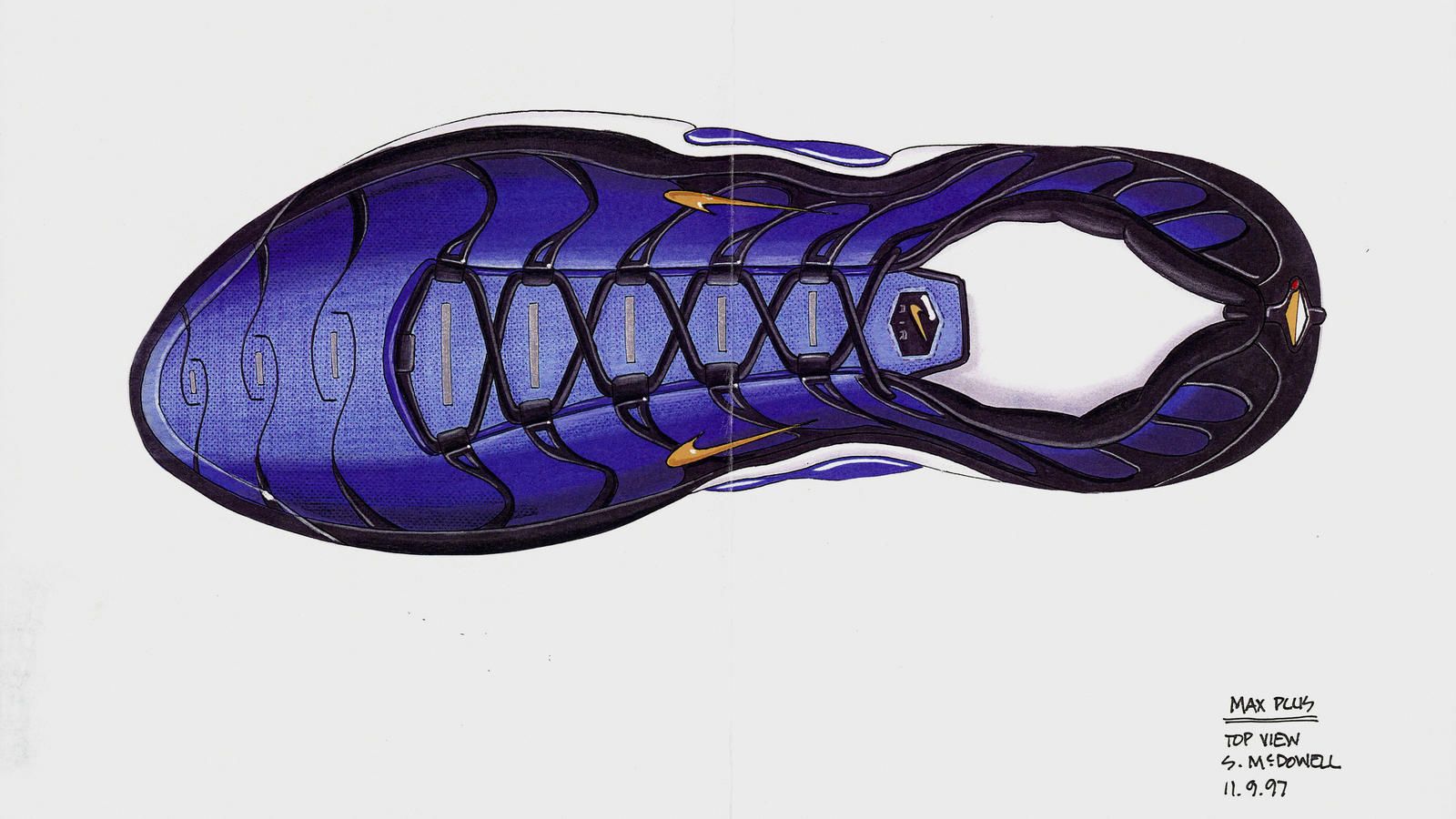 Logo Nike sfondo blu, 1920x1080 Full HD, PC Desktop