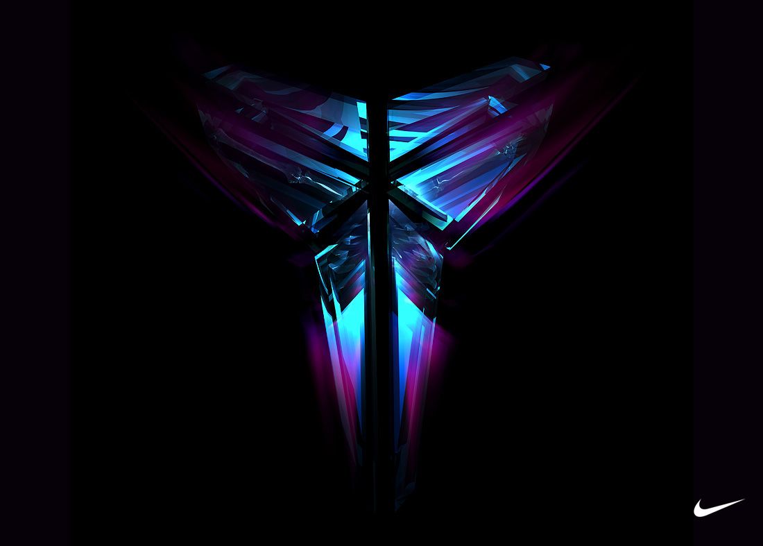 Logo Nike astratto cristallino, 1100x787 HD, Laptop