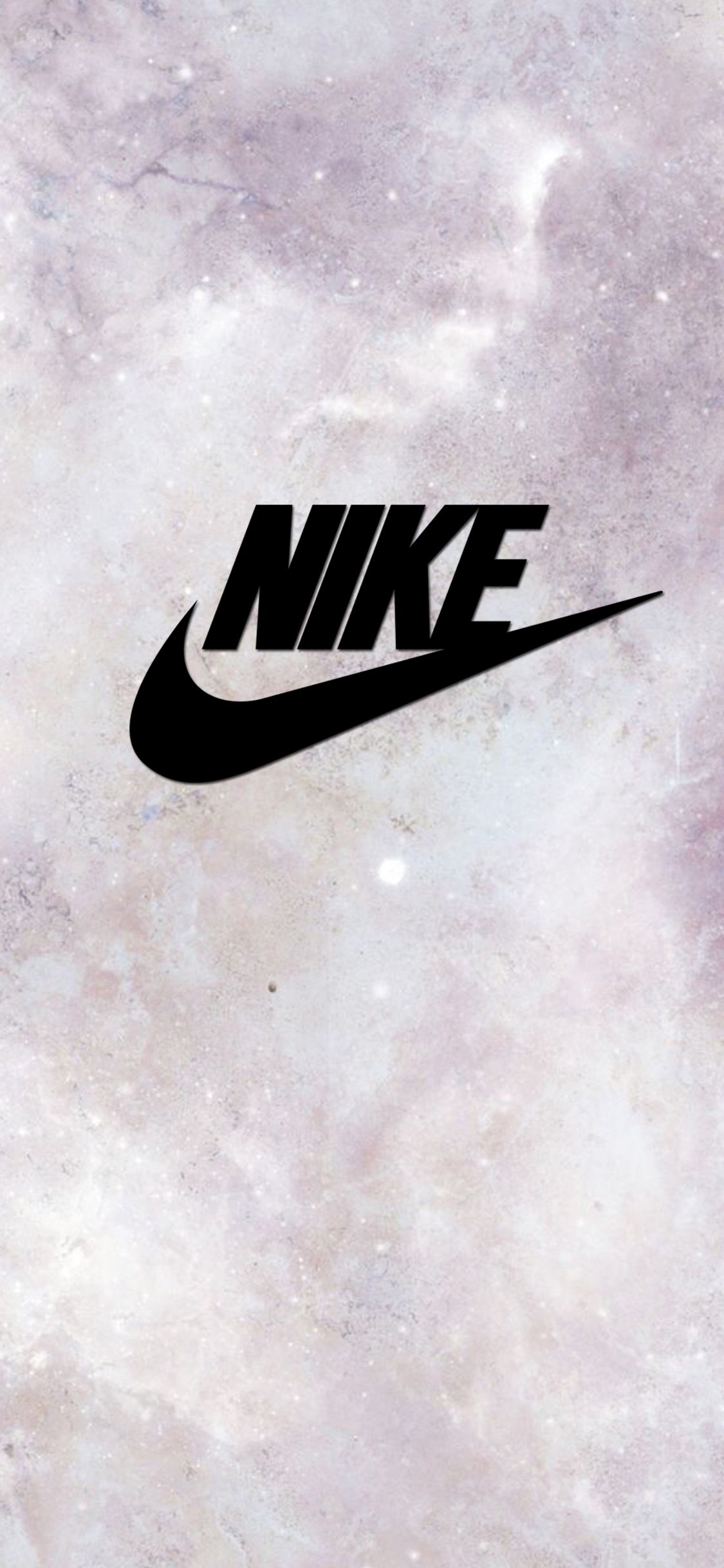 Logo Nike su marmo, swoosh, 1125x2436 Full HD Verticale, Smartphone