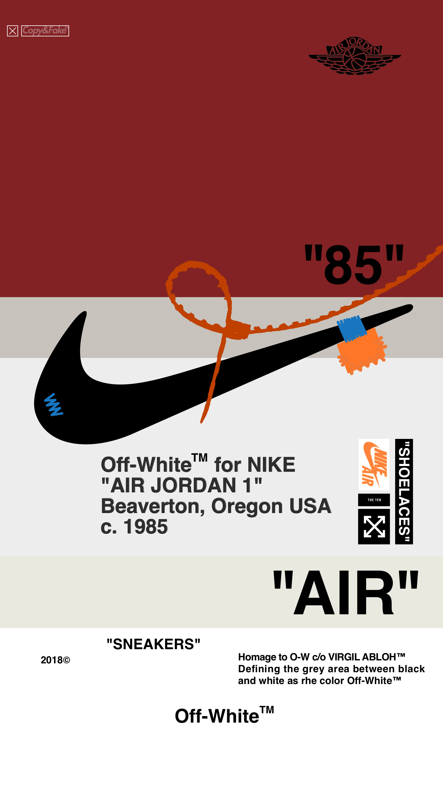 Nike SB Jordan sneaker skyline, 1080x1920 Full HD Verticale, iPhone