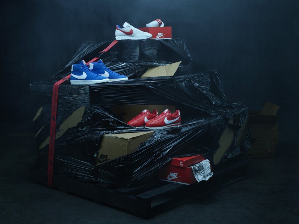 Scatole Nike avvolte plastica, 1024x768 HD, Laptop