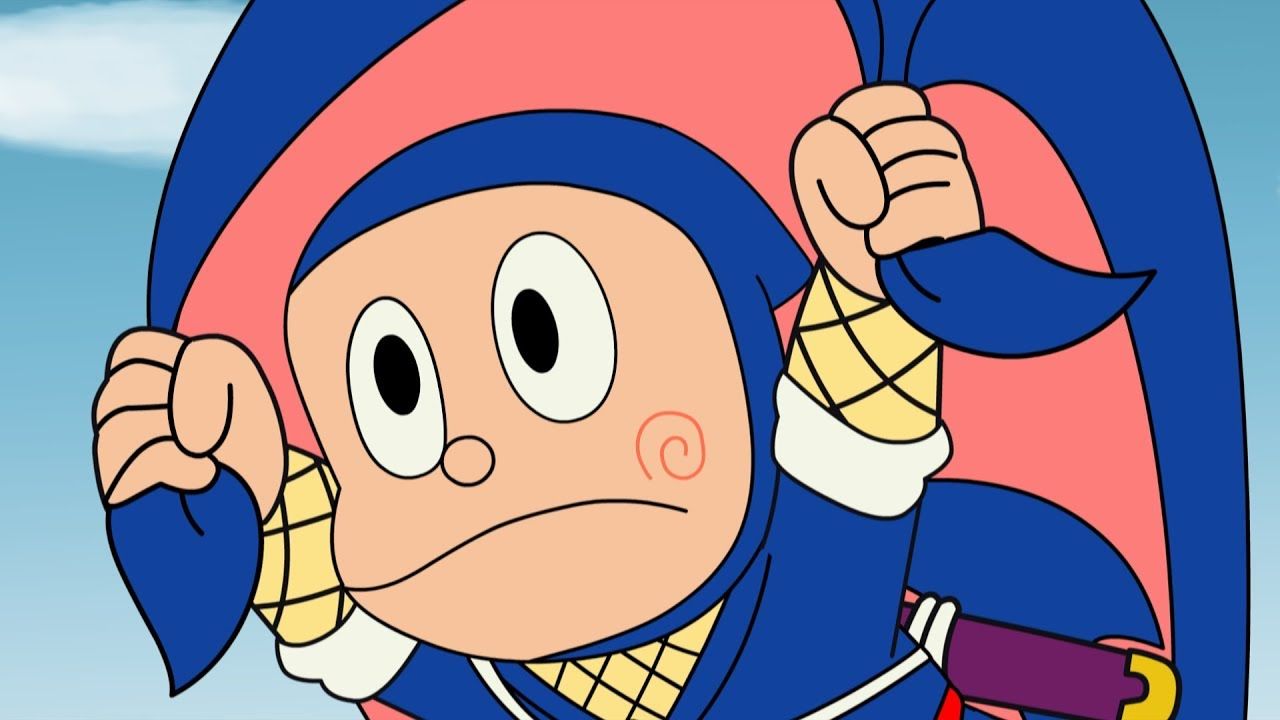 Ninja Hattori cartone animato, 1280x720 HD, Desktop