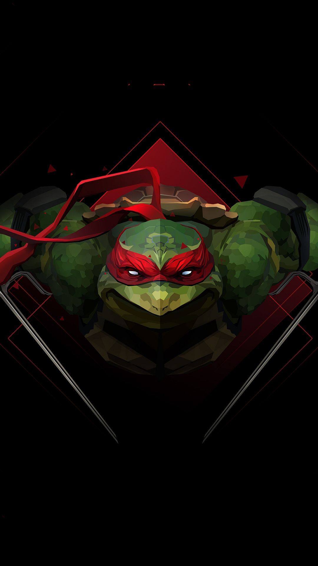 Raphael Tartarughe Ninja Mutanti, Leonardo e Raffaello, 1080x1920 Verticale, Telefono