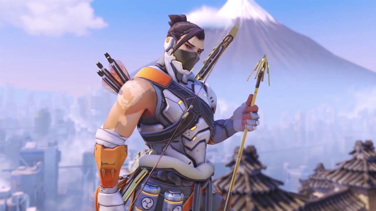 Hanzo ninja arciere Overwatch, Blizzard, 1280x720 720p, PC
