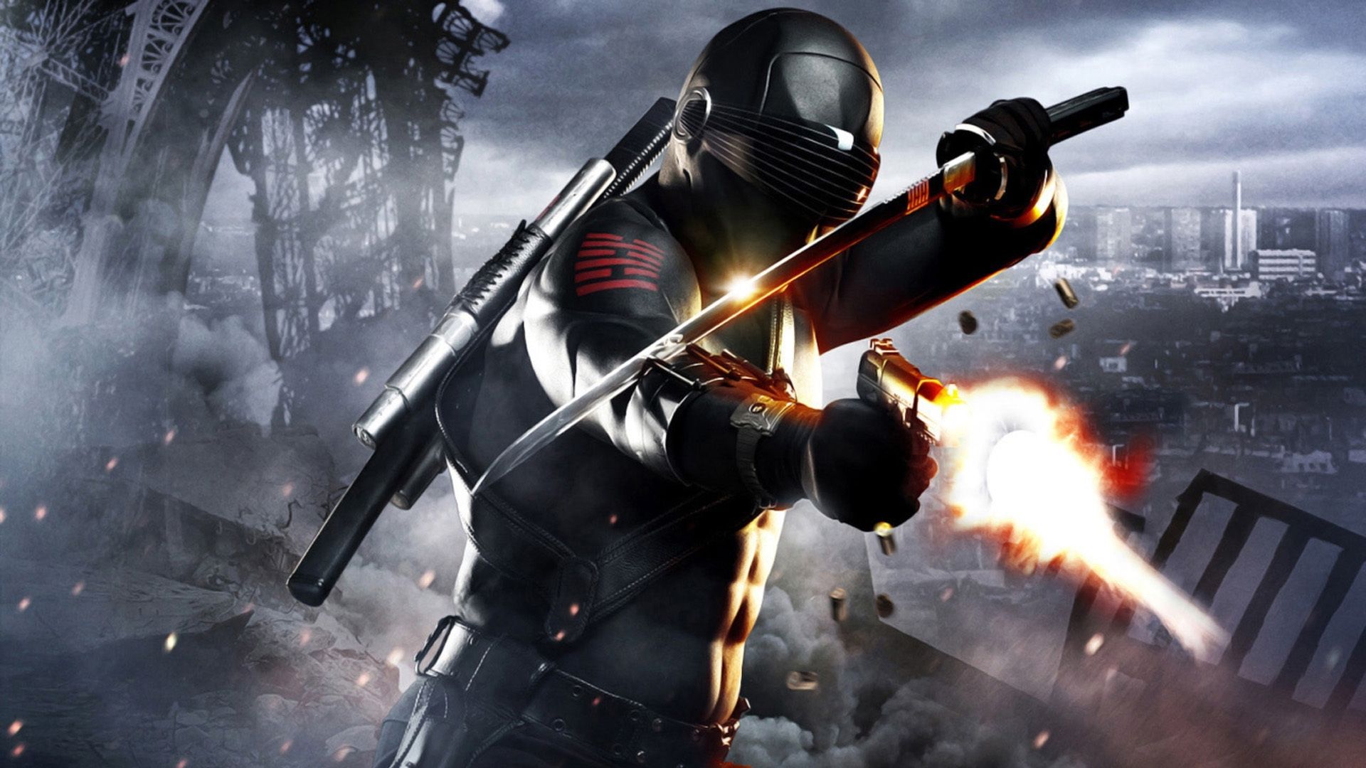 Snake Eyes G.I. Joe ninja armato, 1920x1080 Full HD 1080p, Laptop