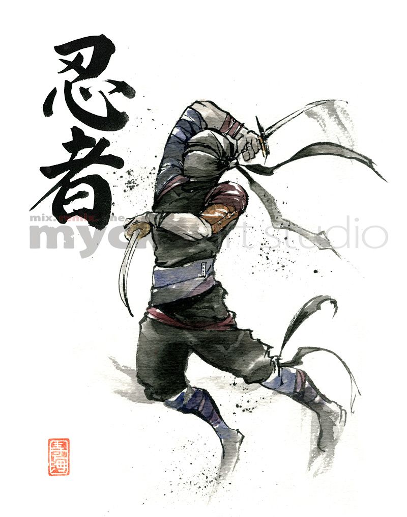 Katana samurai con kanji, 1920x1200 WUXGA, Desktop