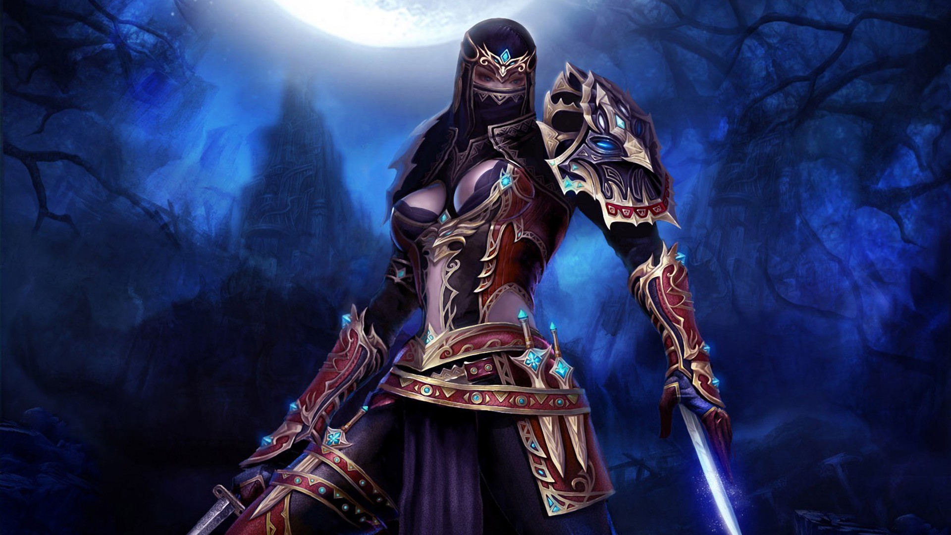 Donna cosplay ninja samurai, 910x1365 Full HD Verticale, iPhone