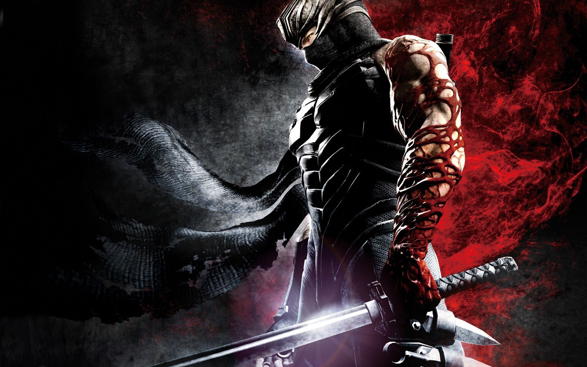 Ninja Gaiden guerriero con katana, 1920x1200 Full HD+, Laptop