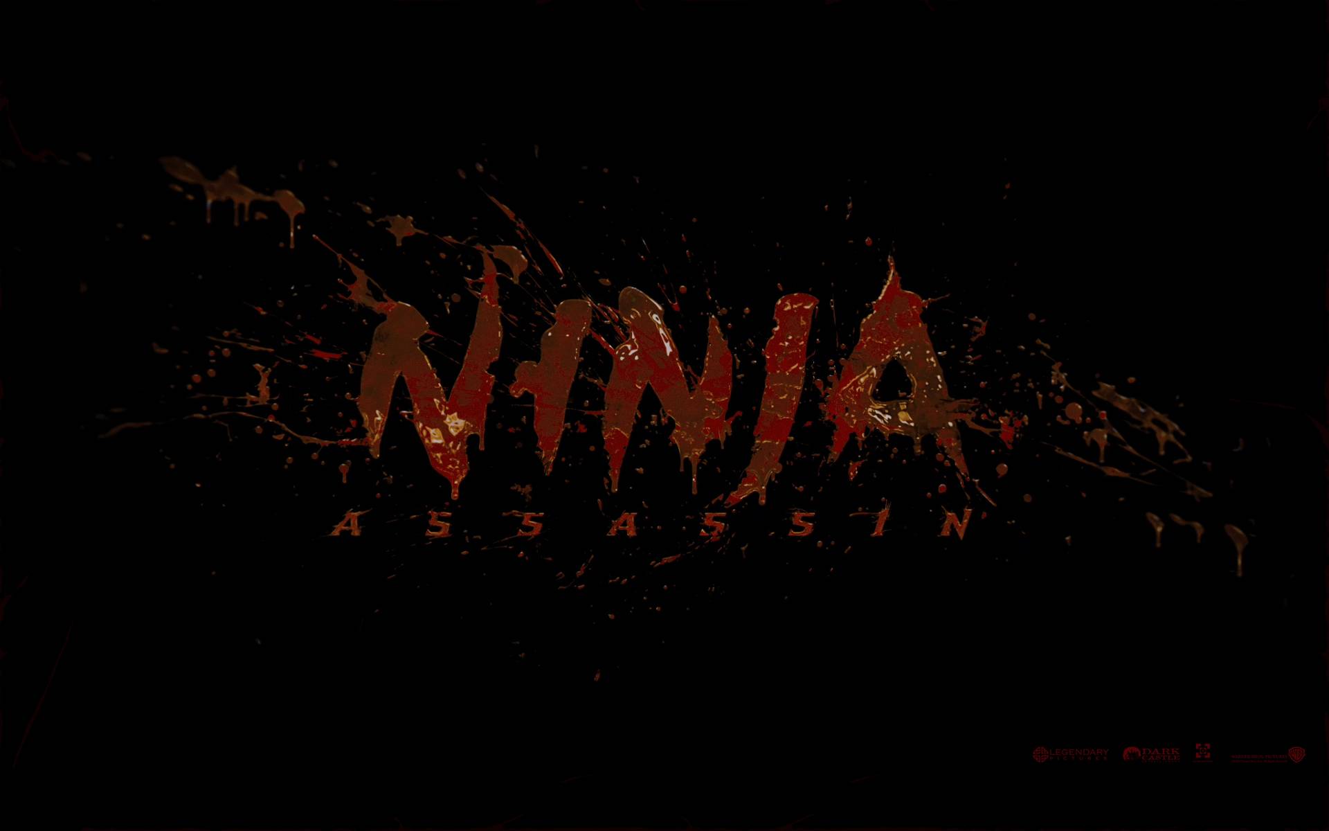 Logo Ninja Assassin sangue, 1920x1200 Full HD+, PC