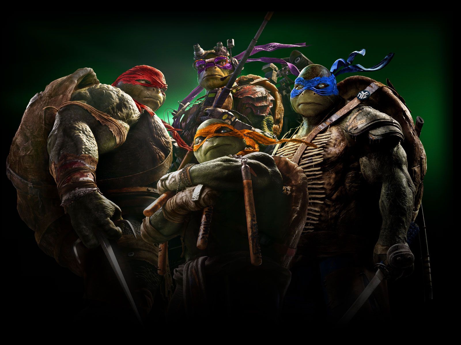 Tartarughe Ninja gruppo, tartarughe mutanti, 1600x1200 HD, Laptop