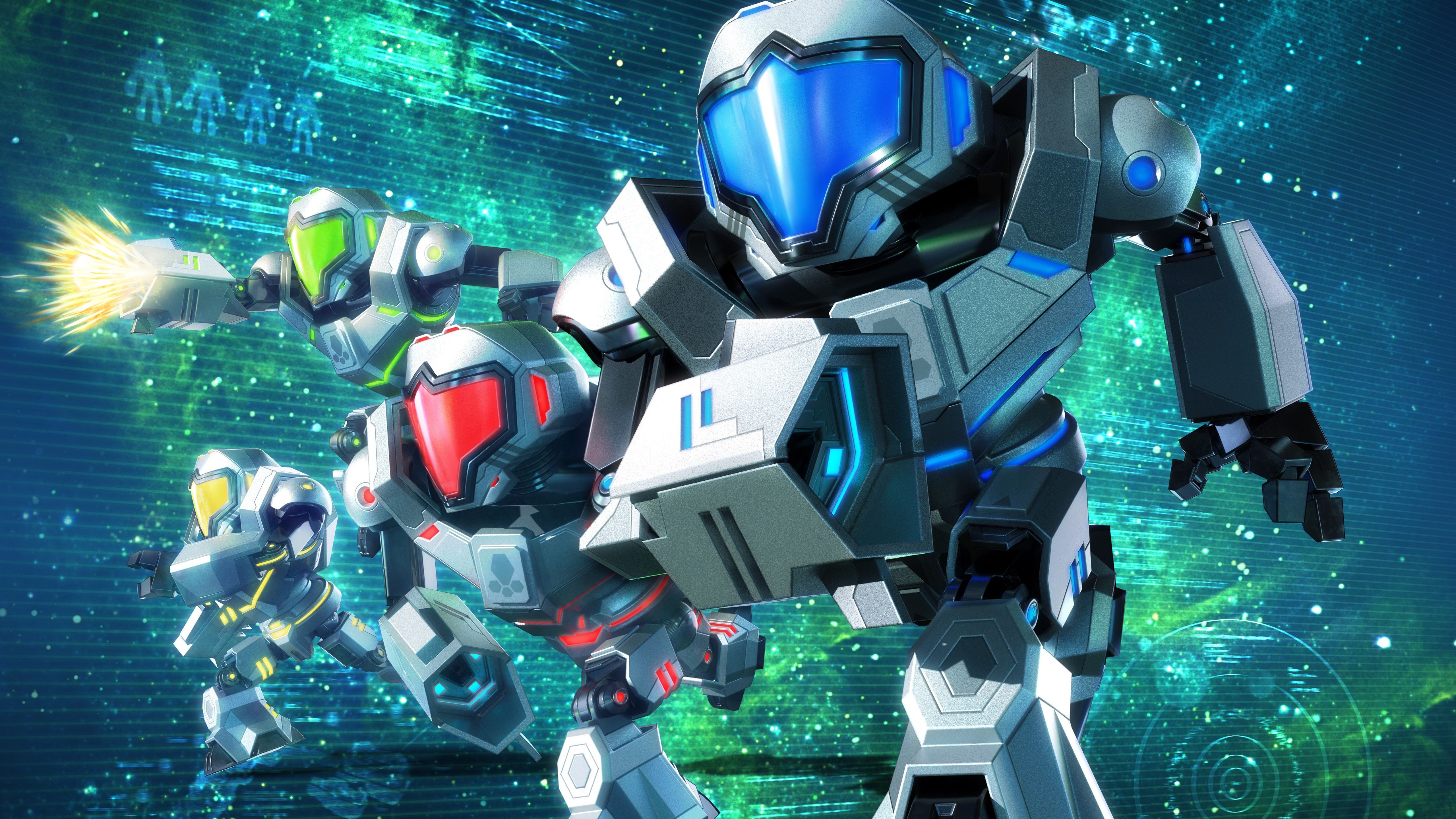 Metroid Prime Federation Force personaggi, 5120x2880 UHD, Monitor 4K