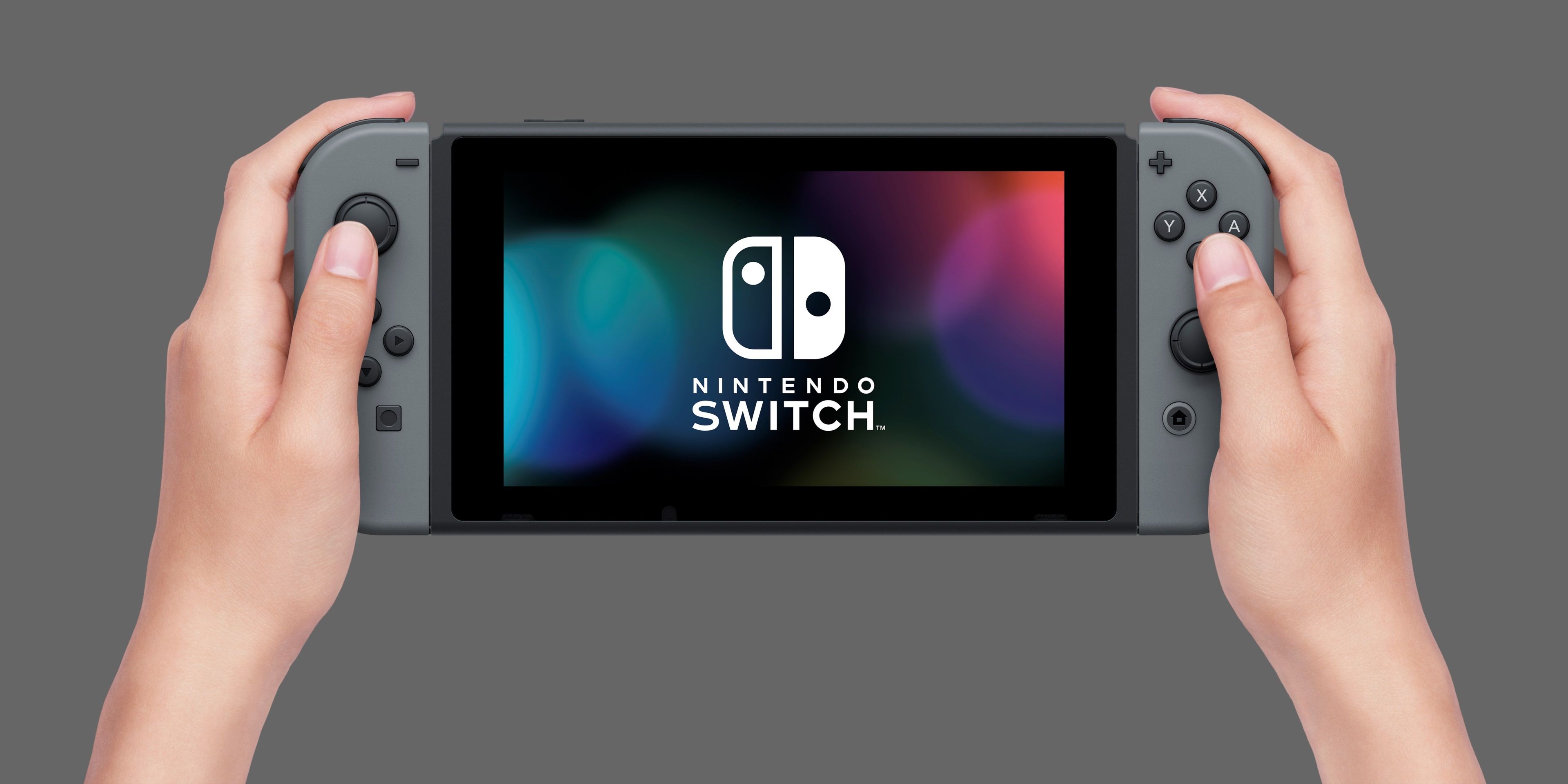 Nintendo Switch console mani, 3840x1920 UHD, PC 4K