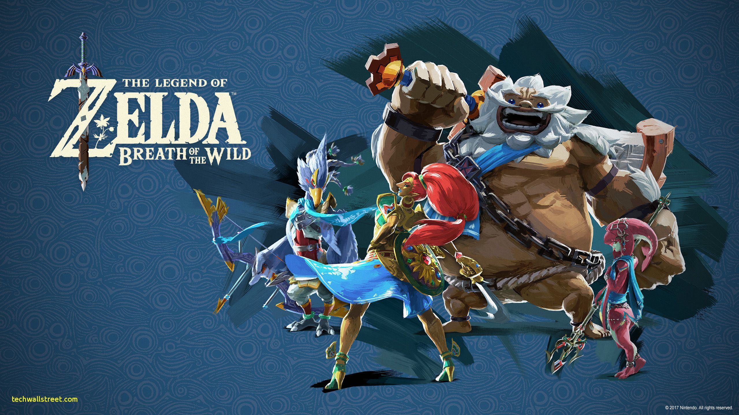 Zelda Breath of the Wild personaggi, 2560x1440 2K QHD, PC