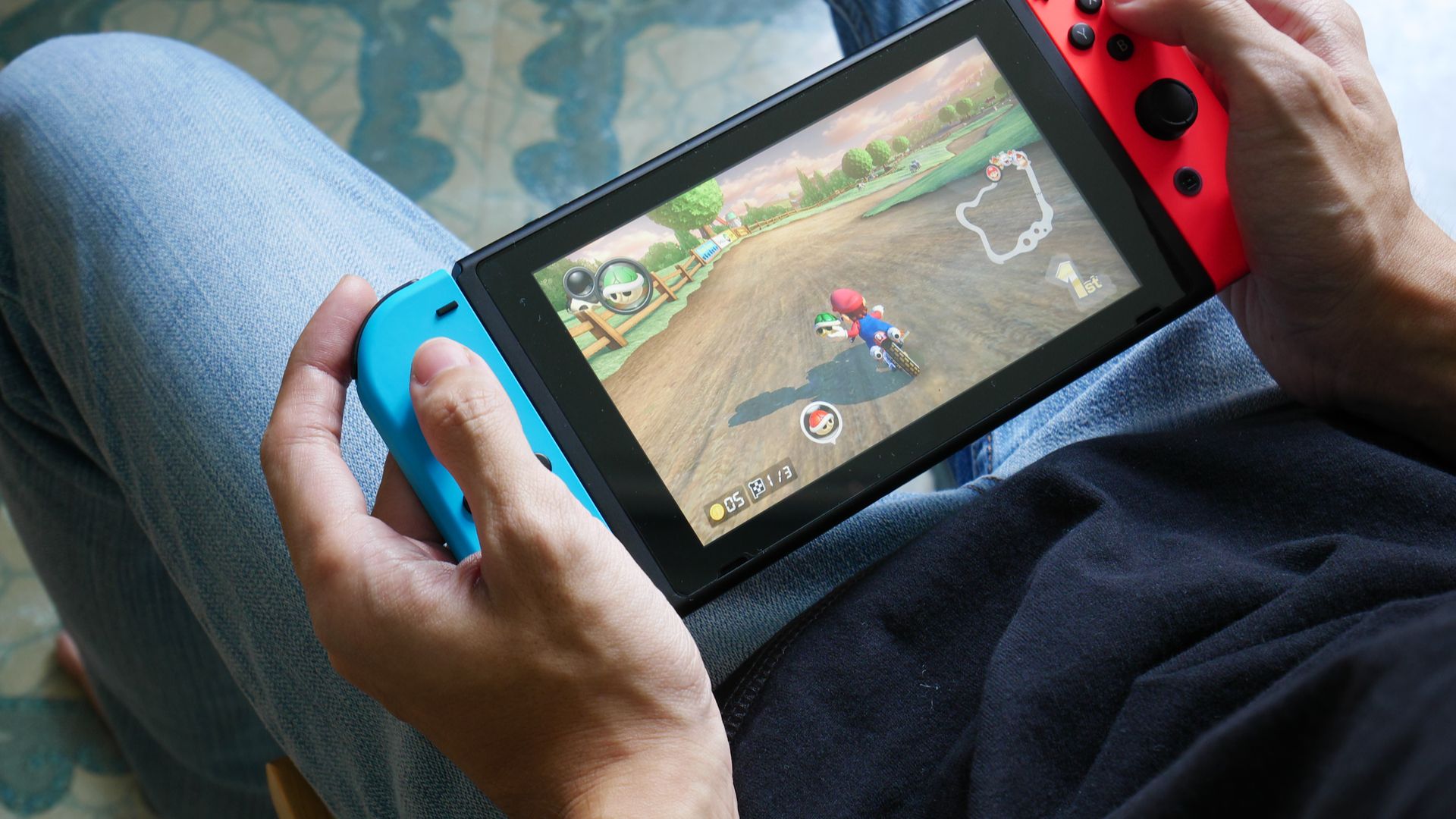 Nintendo Switch con Mario Kart, 1920x1080 Full HD 1080p, PC Desktop