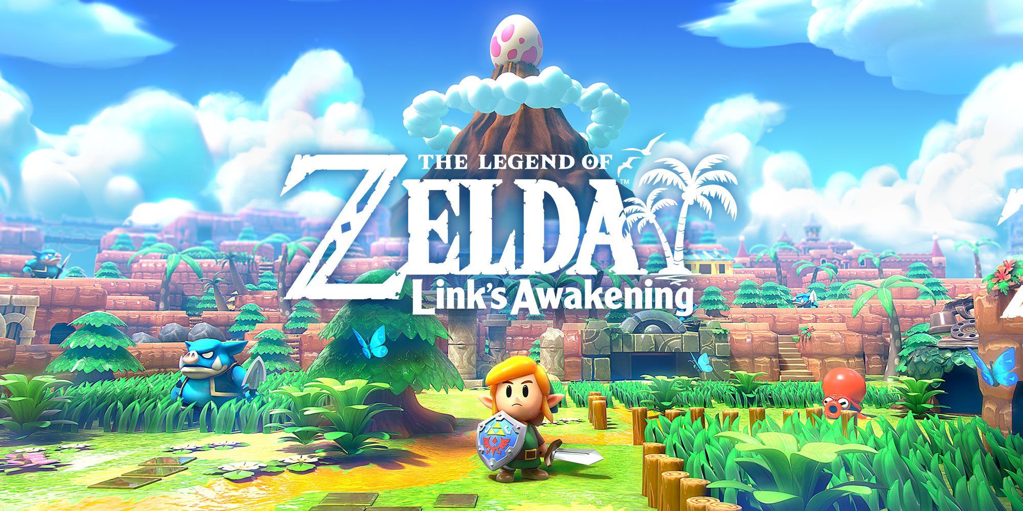 Zelda Link's Awakening paesaggio, 2000x1000 Hi-Res, PC Desktop