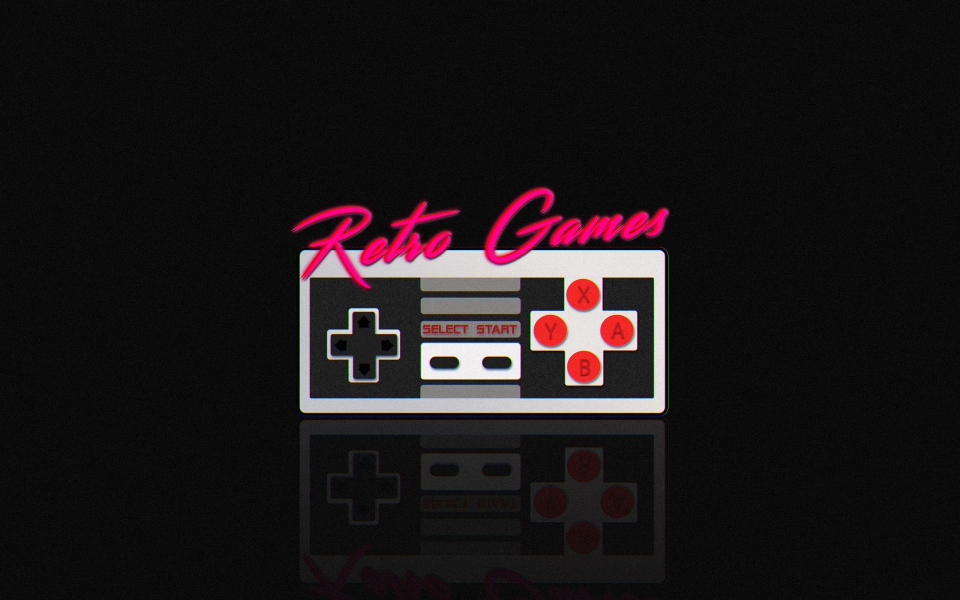 Controller NES retro games, 1920x1200 Full HD+ WUXGA, Desktop