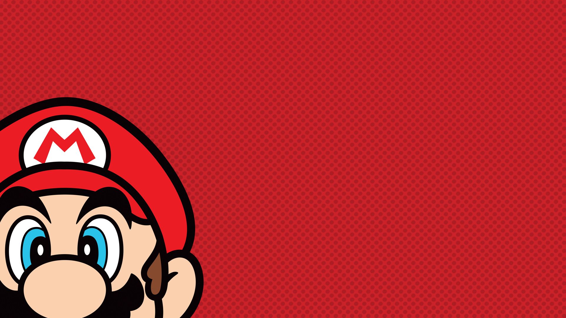 Mario Nintendo sfondo rosso, 1920x1080 1080p, PC Desktop