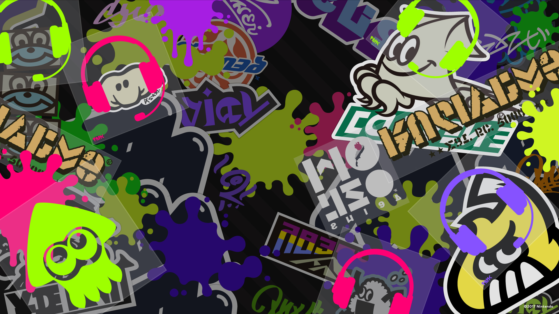Splatoon calamari e schizzi, 1920x1080 Full HD 1080p, Desktop