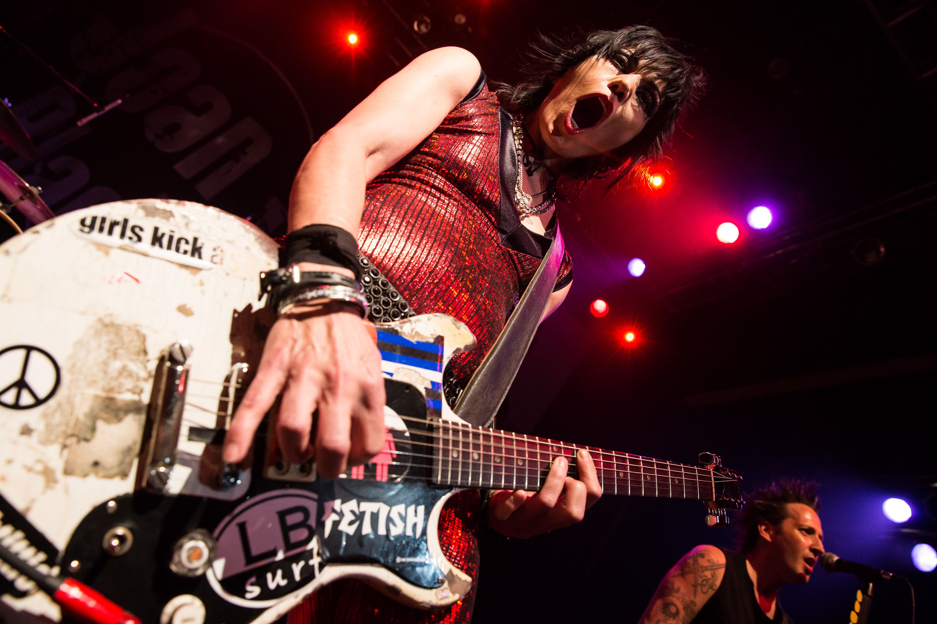 Chitarrista rock live sul palco, 3000x2000 WQXGA, Desktop