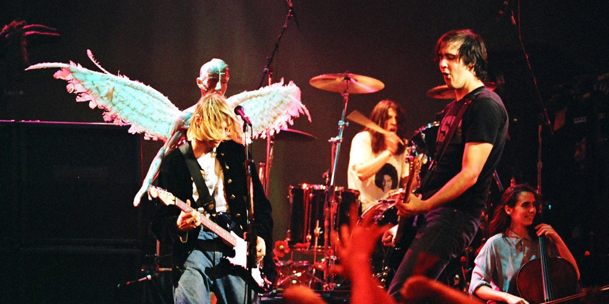 Nirvana concerto dal vivo, 2000x1000 alta risoluzione, Desktop