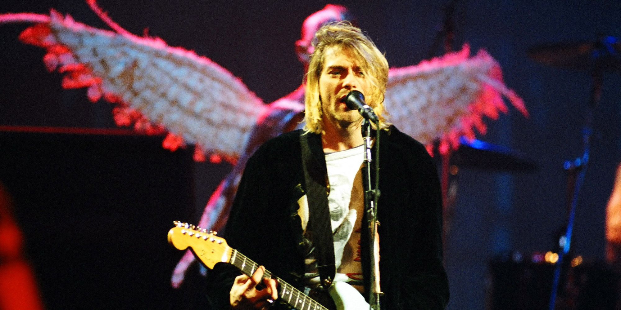 Kurt Cobain concerto Nirvana, 2000x1000 alta risoluzione, Laptop