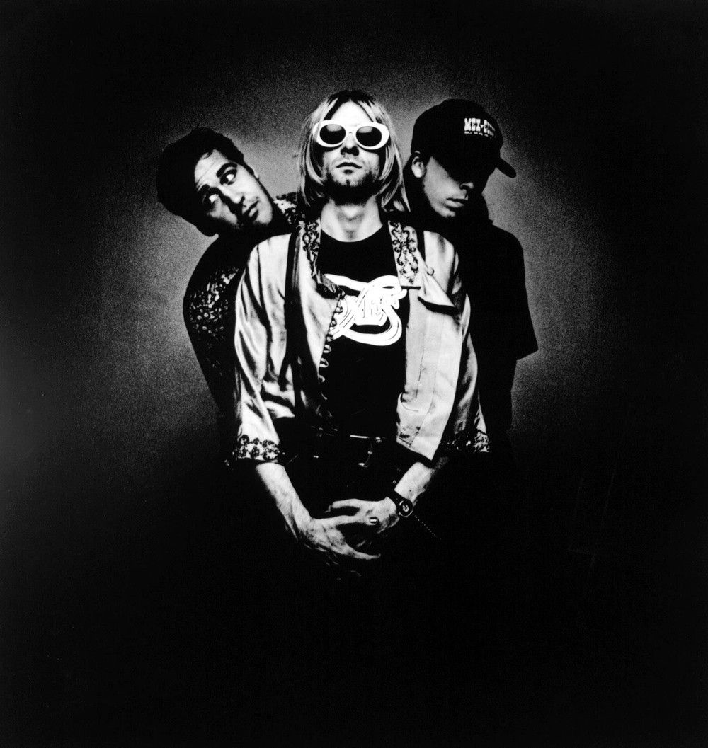 Nirvana banda bianco e nero, 1000x1057 Full HD Verticale, iPhone