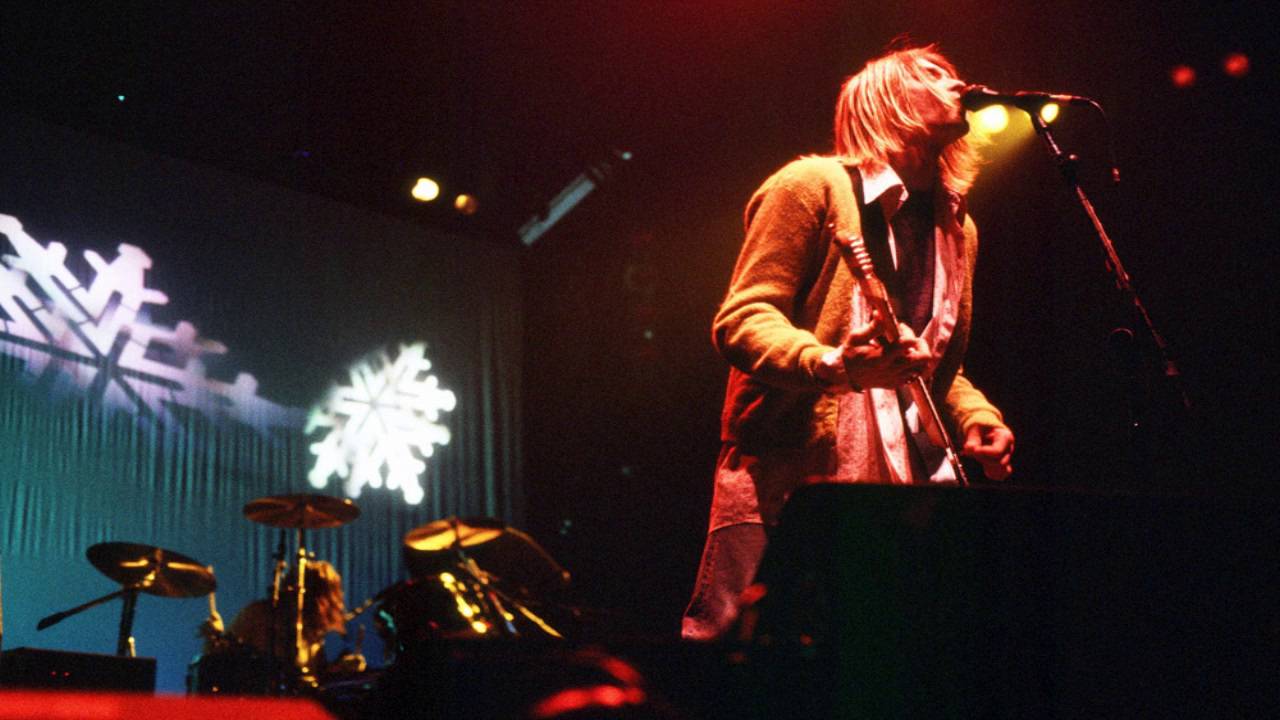 Nirvana concerto live palco, 1280x720 720p, iMac