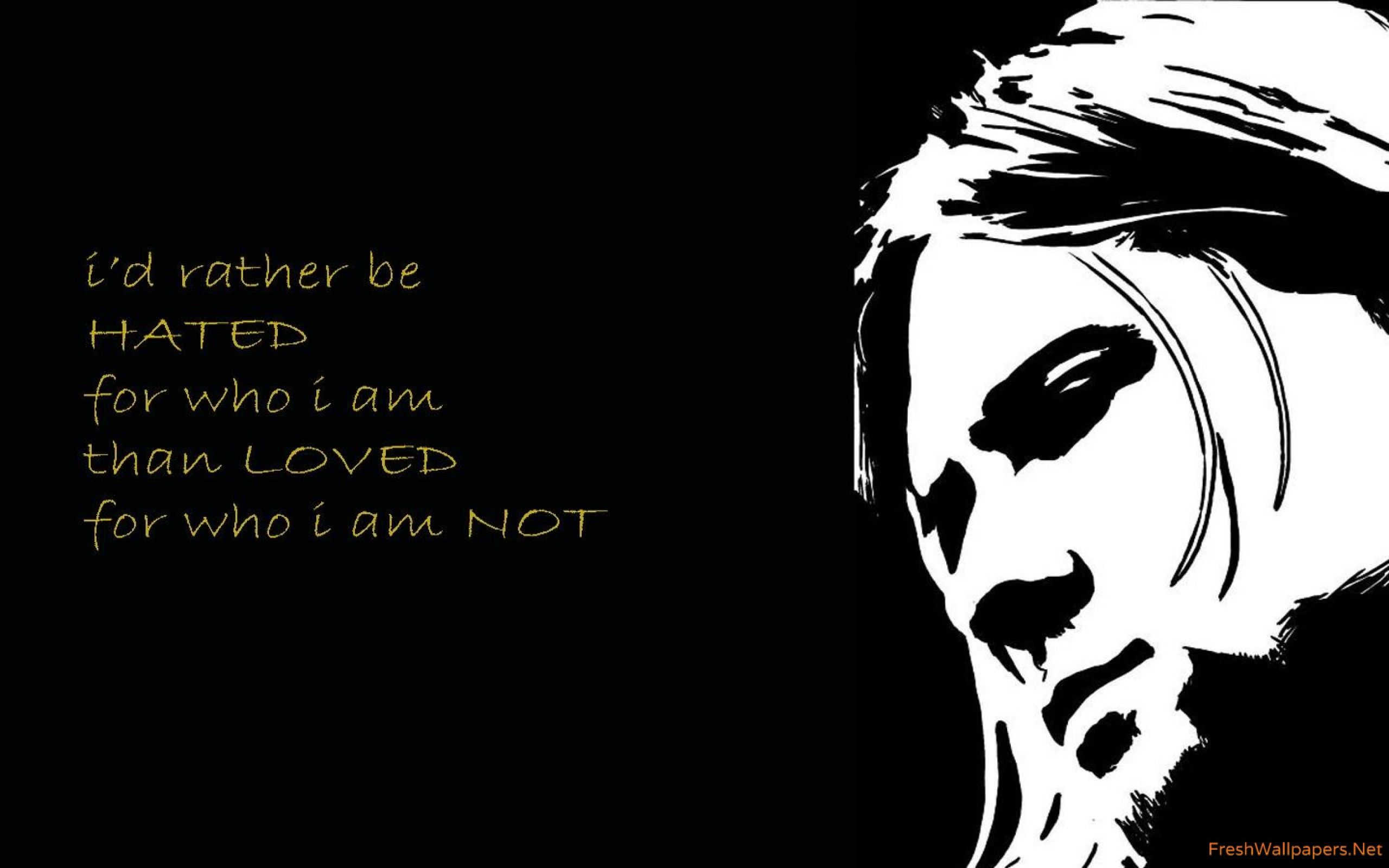 Kurt Cobain Nirvana citazione, 2560x1600 2K, Monitor Gaming