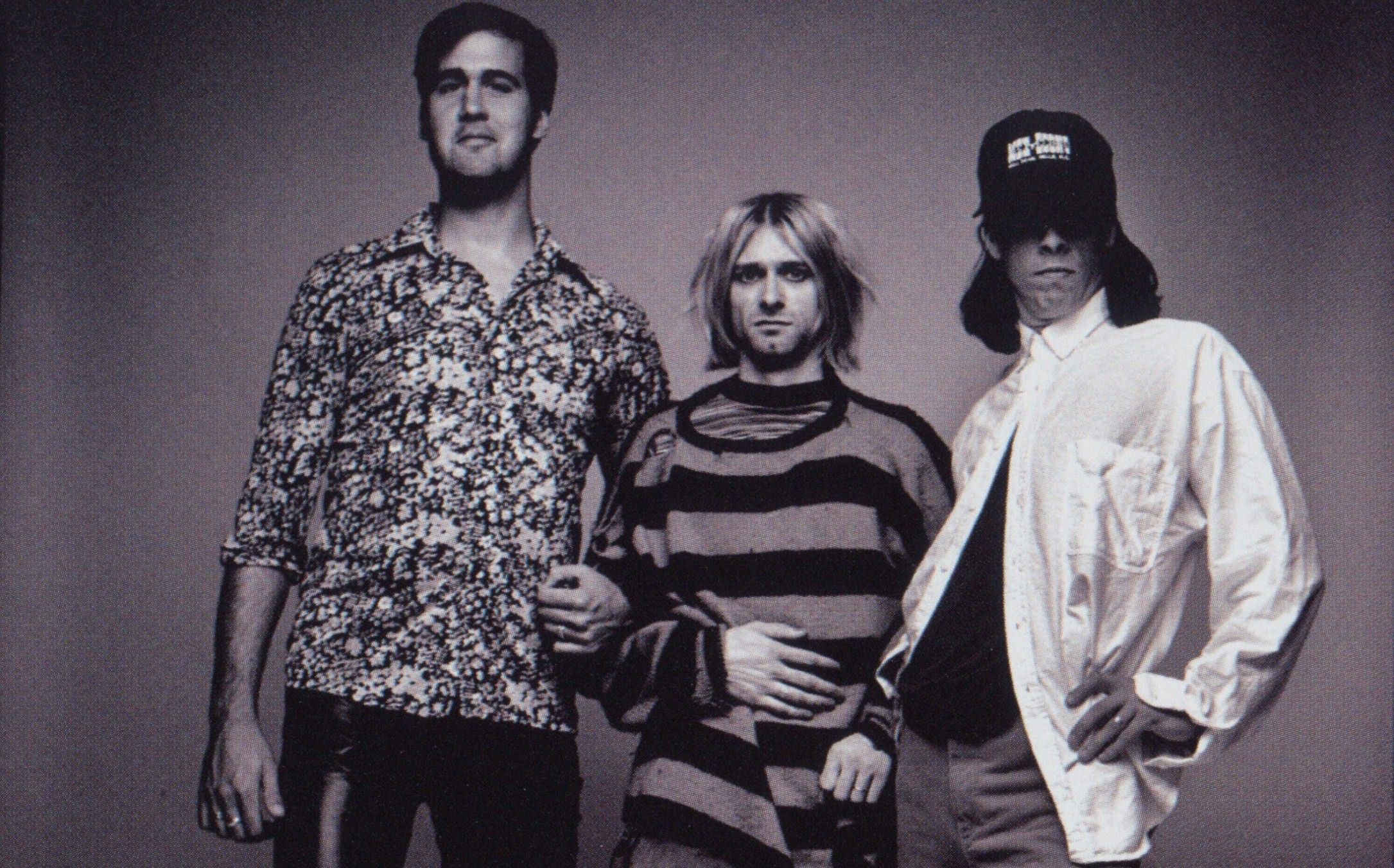 Nirvana band bianco e nero, 2171x1352 2K, Monitor Gaming