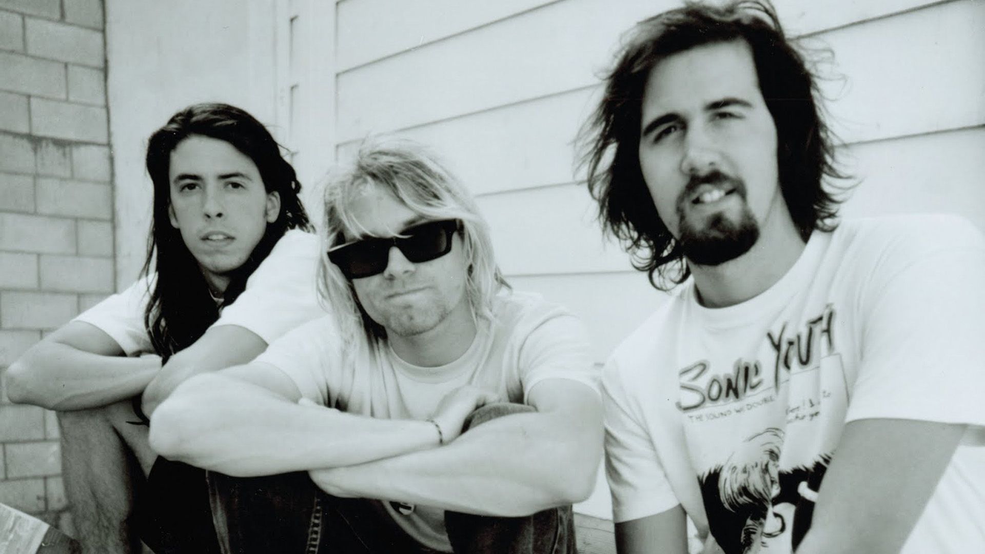 Nirvana album cover Nevermind bambino, 1920x1080 Full HD, PC