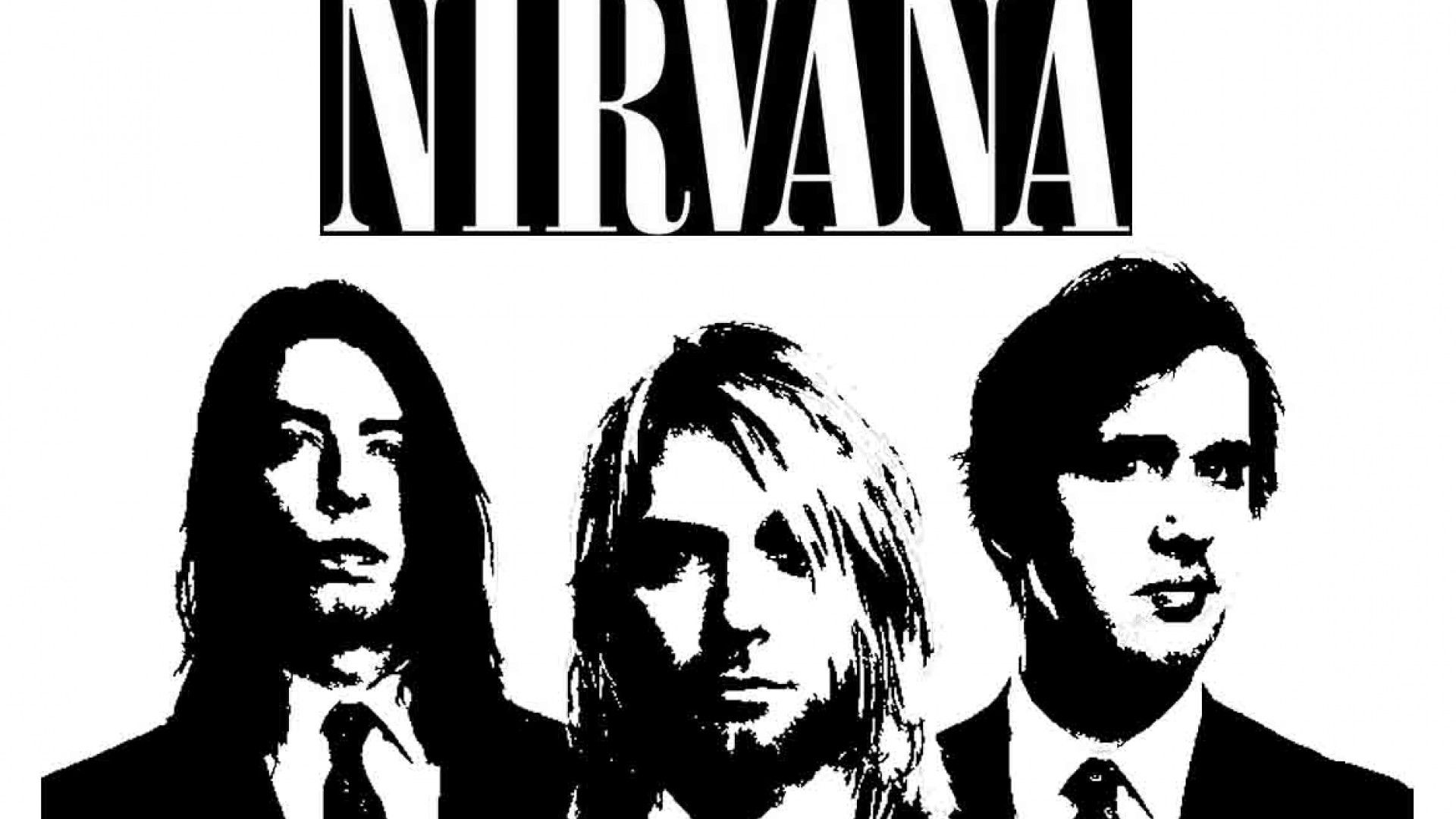 Logo Nirvana giallo nero, 1602x1202 HD Ready, Monitor Gaming