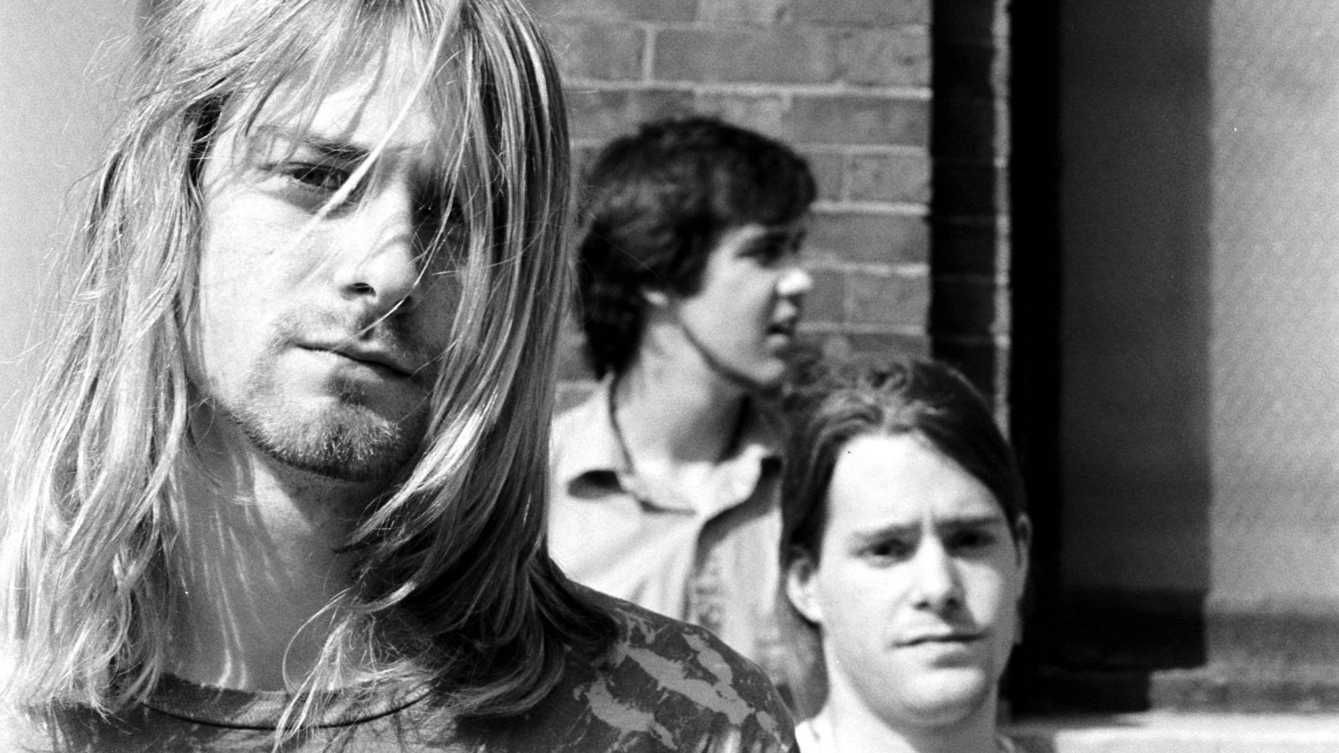 Kurt Cobain Nirvana bianco e nero, 1920x1080 Full HD, PC