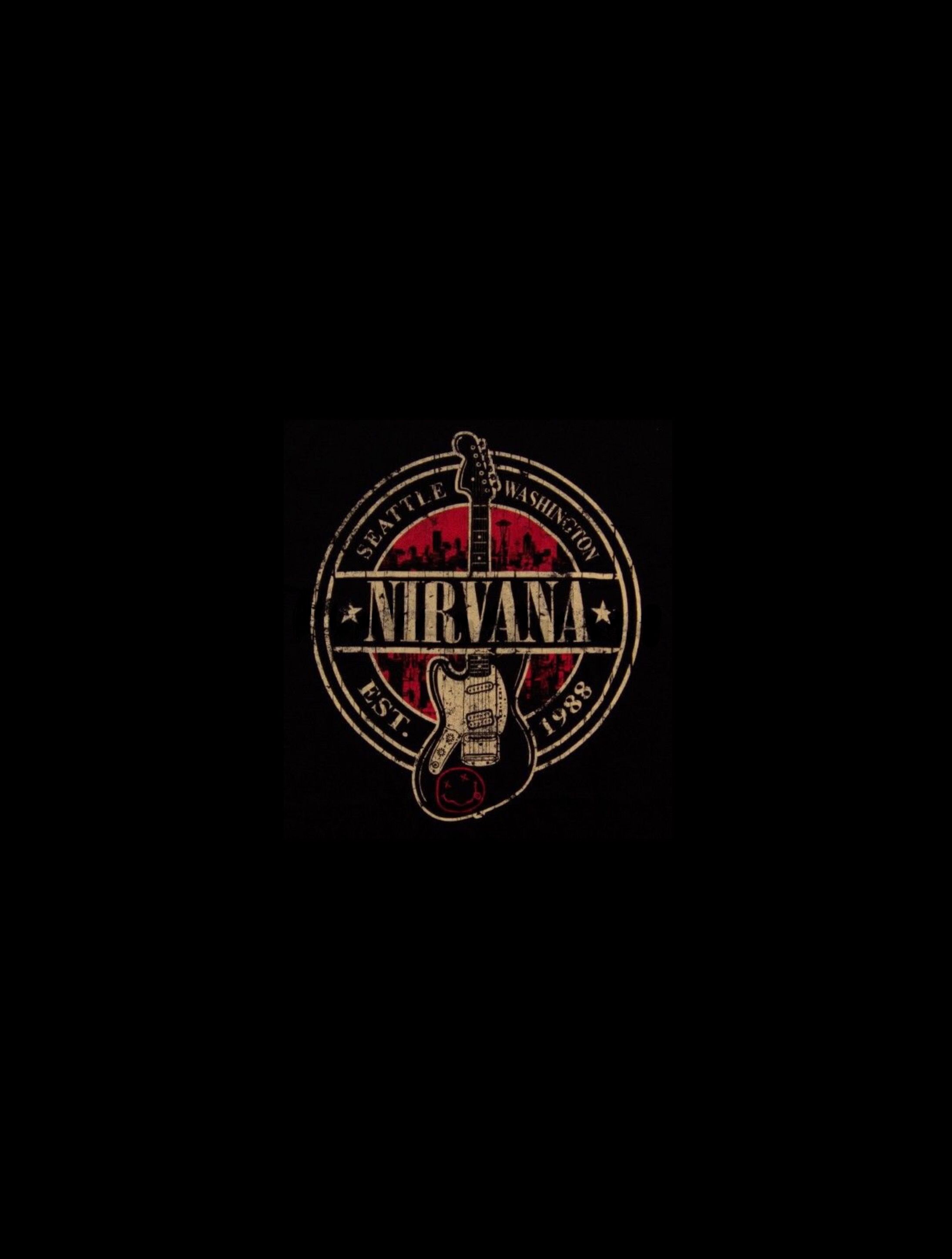Keep Calm Nirvana logo giallo, 1080x1920 Verticale, Mobile