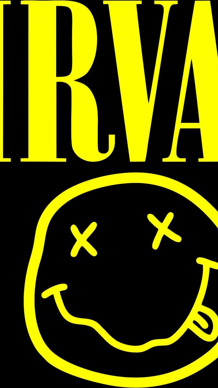 Nirvana logo chitarrista silhouette, 1440x900 720p, PC