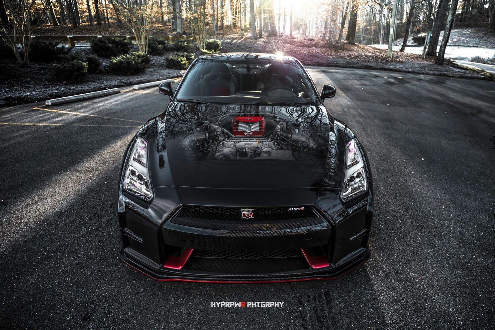 Nissan GTR nera frontale, 1600x1068 900p, HP Laptop