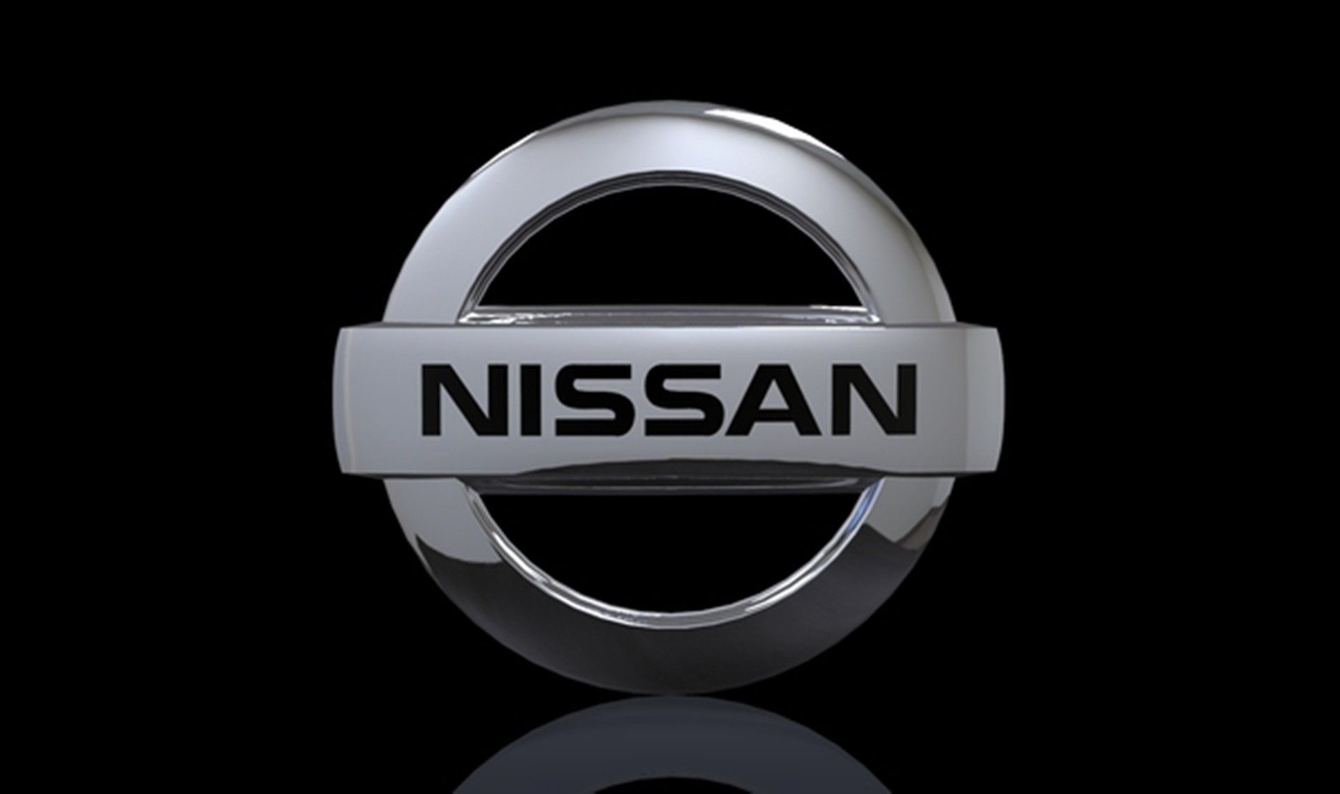 Logo Nissan argento nero, 1920x1138 1080p, Desktop