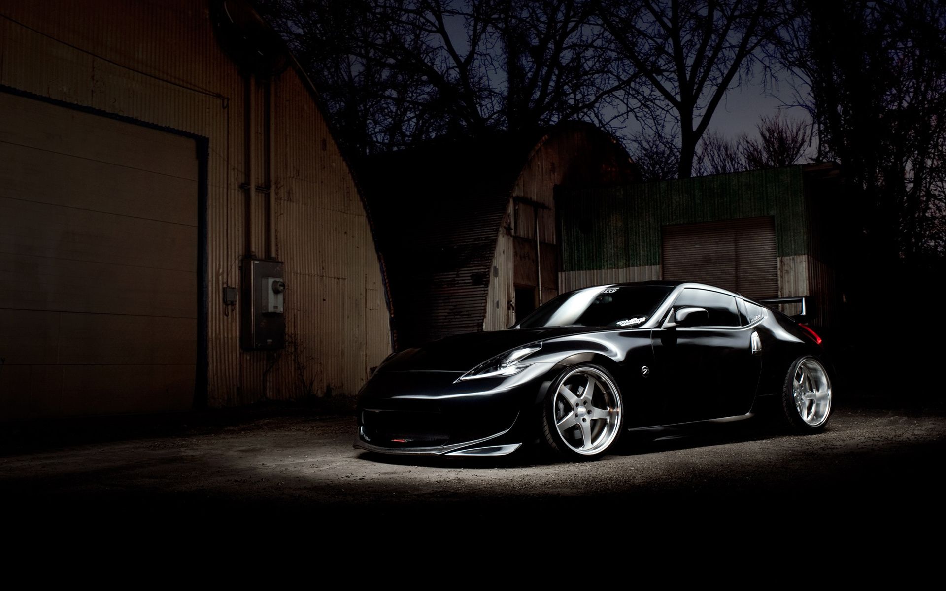 Nissan 370Z nera notturna, 1920x1200 Full HD+ WUXGA, iMac