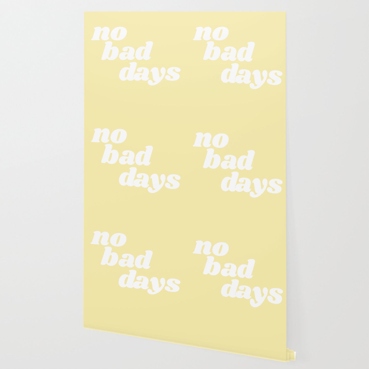 No Bad Days scritta azzurra, 1500x1500 720p, PC