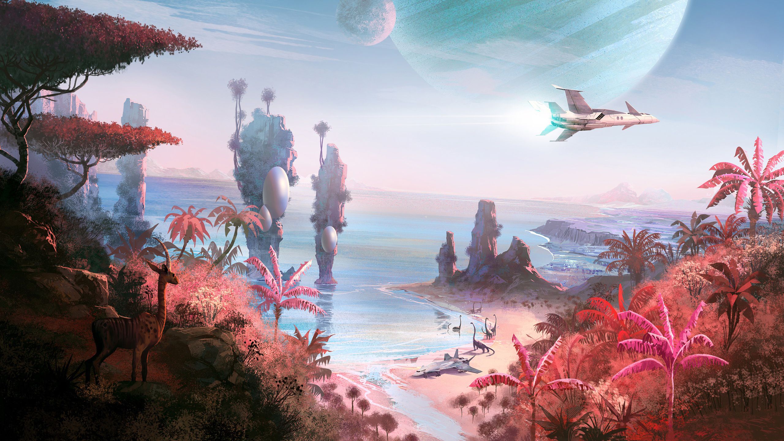 No Man's Sky pianeta alieno, 2560x1440 2K QHD, PC