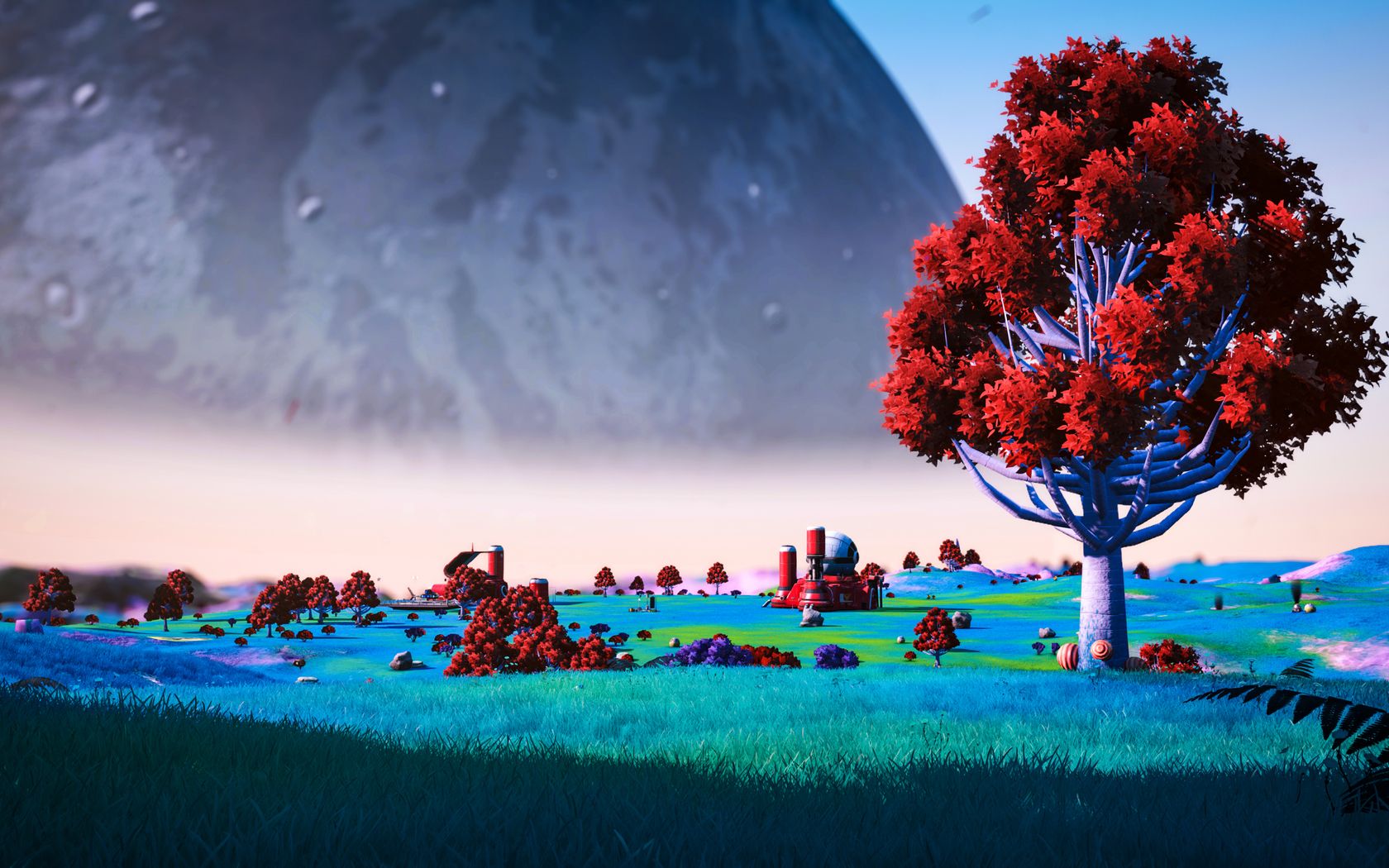 No Man's Sky paesaggio alieno, 1680x1050 HD Ready, Laptop