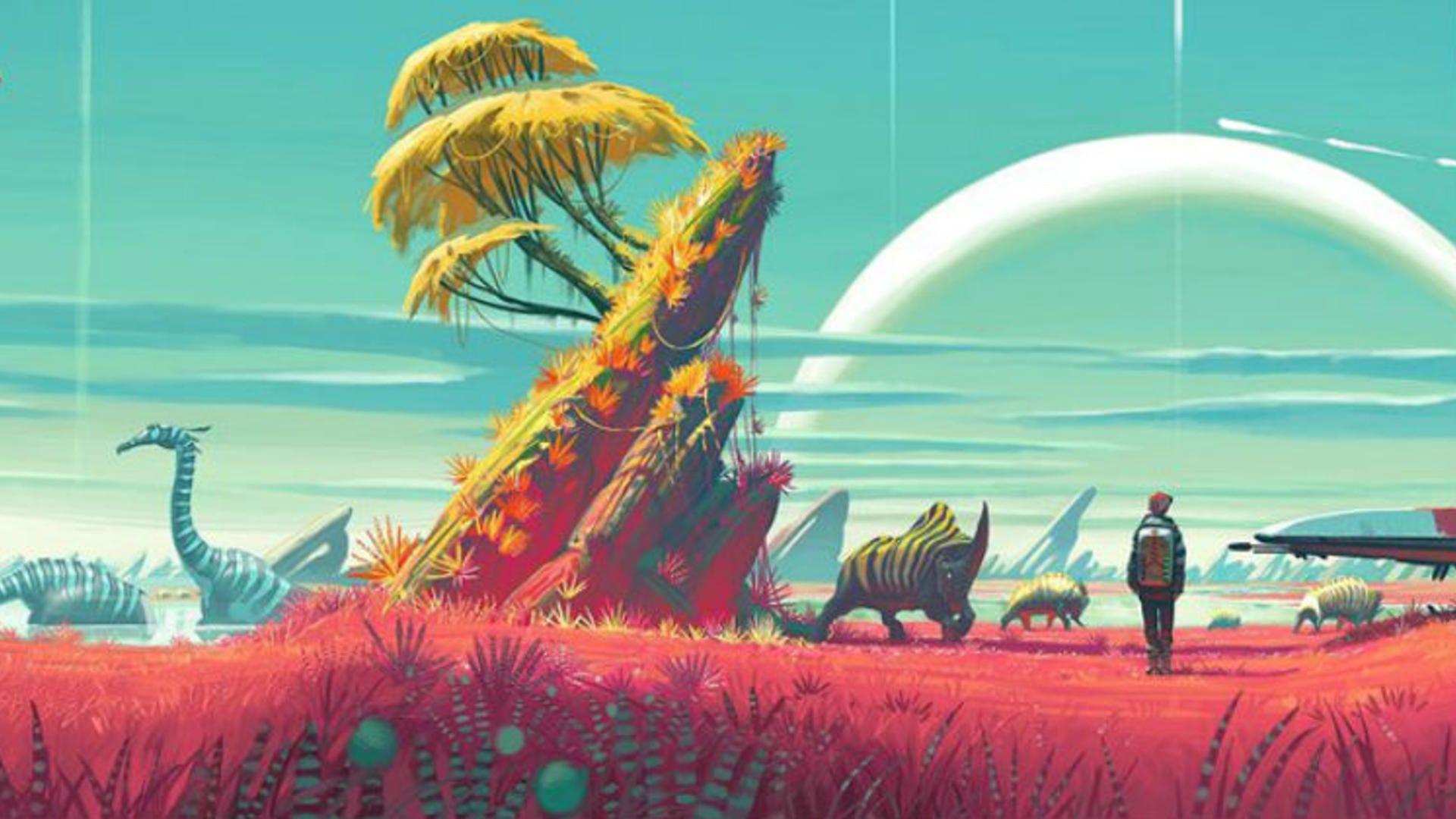 No Man's Sky paesaggio alieno, 1920x1080 Full HD, Desktop