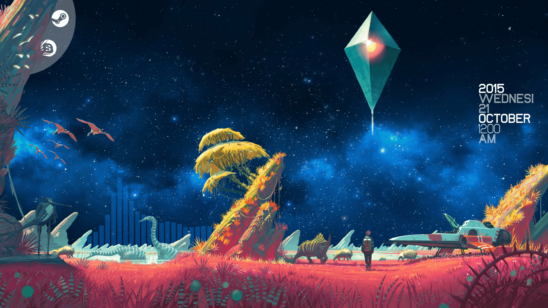 No Man's Sky paesaggio alieno, 1920x1080 Full HD 1080p, Desktop