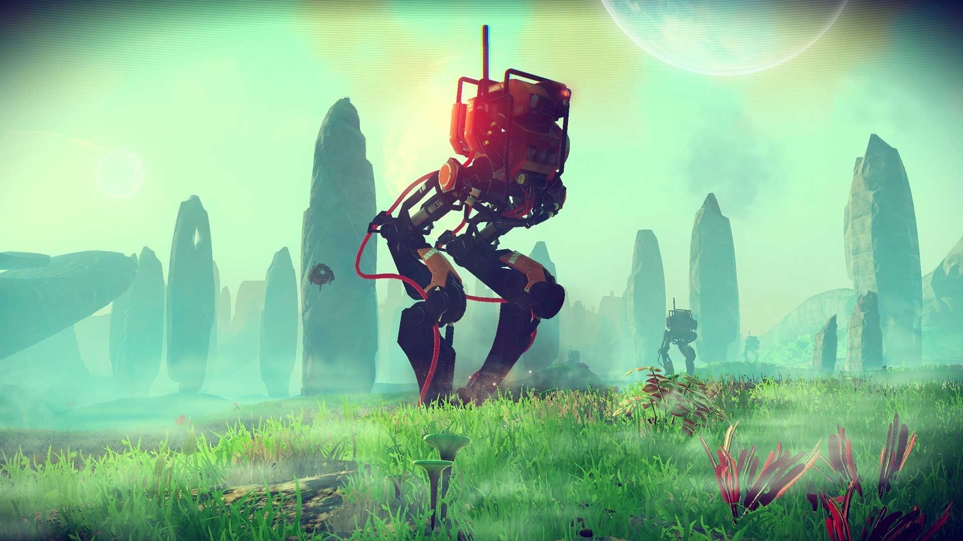 Robot rosso No Man's Sky, 1920x1080 Full HD, Laptop