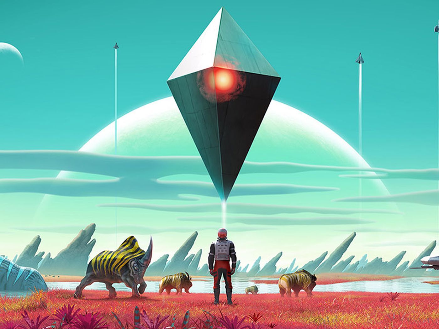 No Man's Sky pianeta alieno, 1400x1050 HD, Desktop