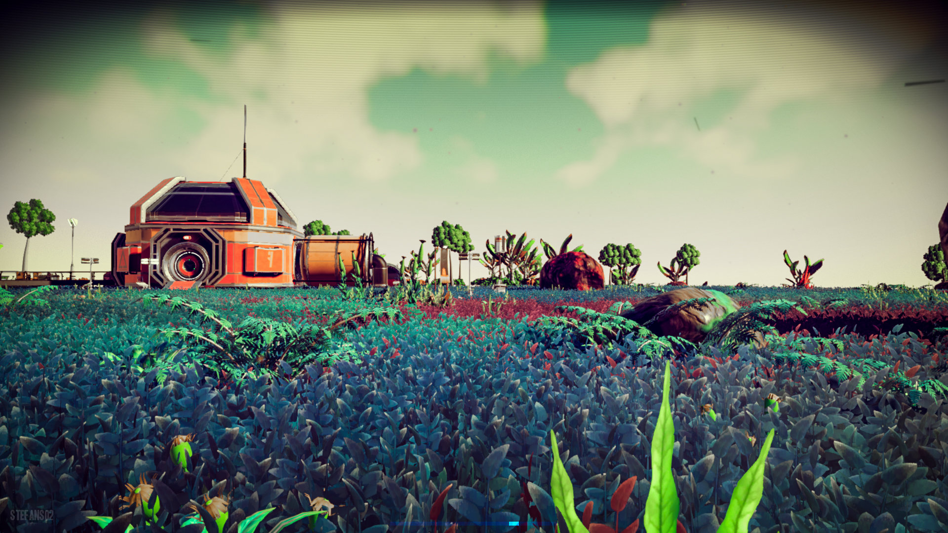 No Man's Sky base pianeta alieno, 1920x1080 1080p, PC